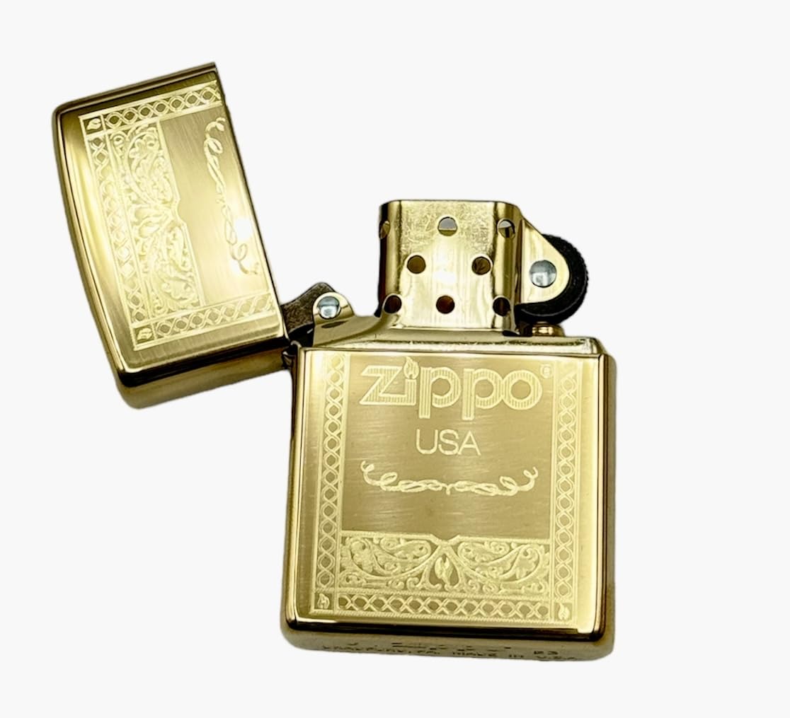 Personalized American Classic Elegant Design Lighter Zippo - Free Engraving - Christmas, Halloween & Valentines Day Gift (Tree)