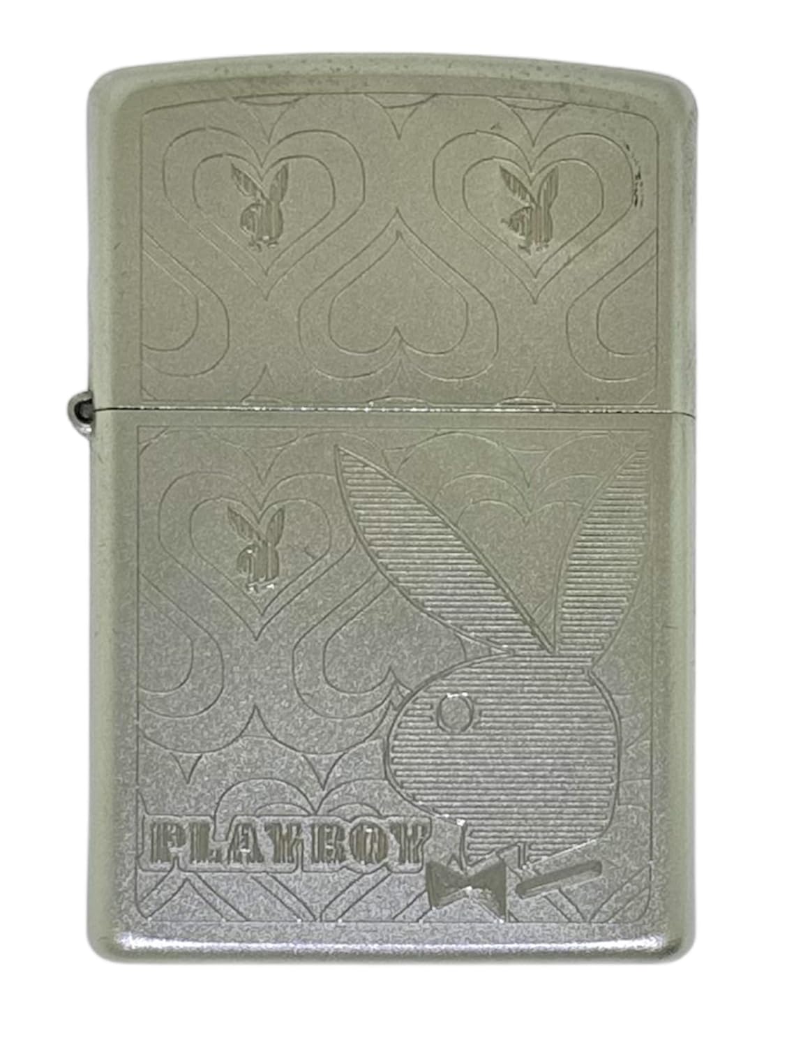 Personalized Zippo Playboy Windproof Lighter Free Engraving - Christmas, Halloween & Valentines Day Gift (Gold)