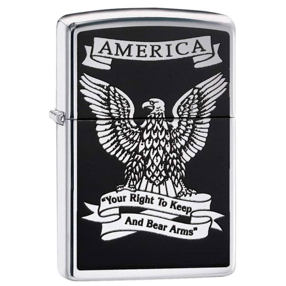 Personalized American Classic Elegant Design Lighter Zippo - Free Engraving - Christmas, Halloween & Valentines Day Gift (Tree)