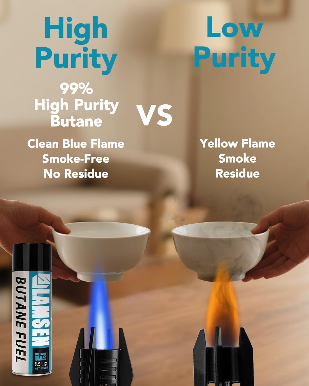 Butane Refill - 100ml, Butane Fuel for Torch Lighter, Butane Canister for Torch Lighter, Butane Fuel Gas for Cooking, Camping and Welding
