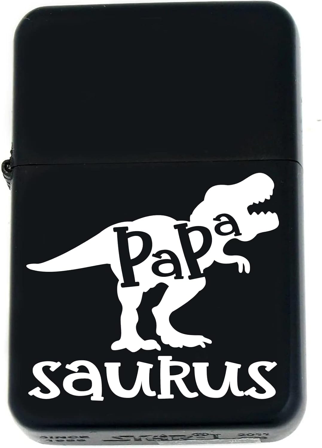 Father Days Special Custom s Infinity Oil Windproof Matt Black Lighter! (FD-6) - Christmas, Halloween & Valentines Day Gift
