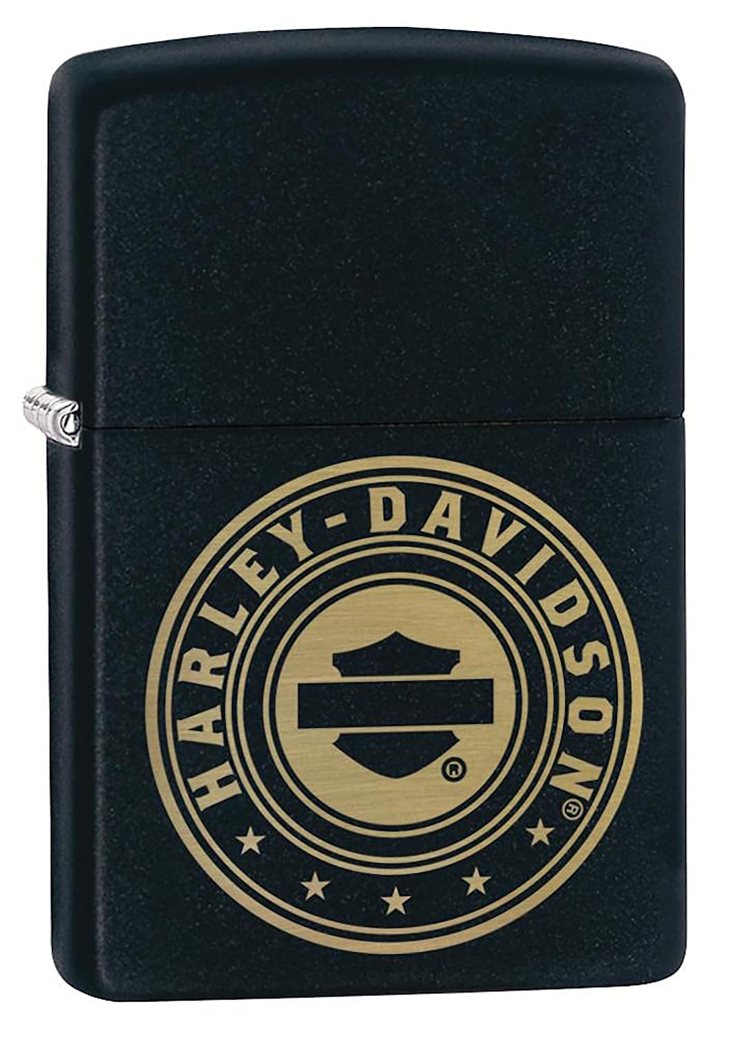 Personalized Zippo Harleey-Daviddson Windproof Oil Lighter Engraving - Christmas, Halloween & Valentines Day Gift (Silver Eng)