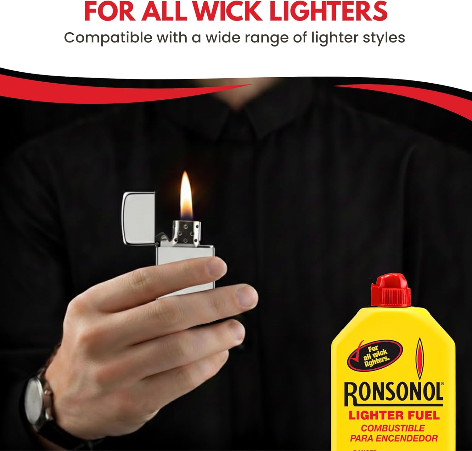 Ronson 5 Ounce Ronsonol Lighter Fuel