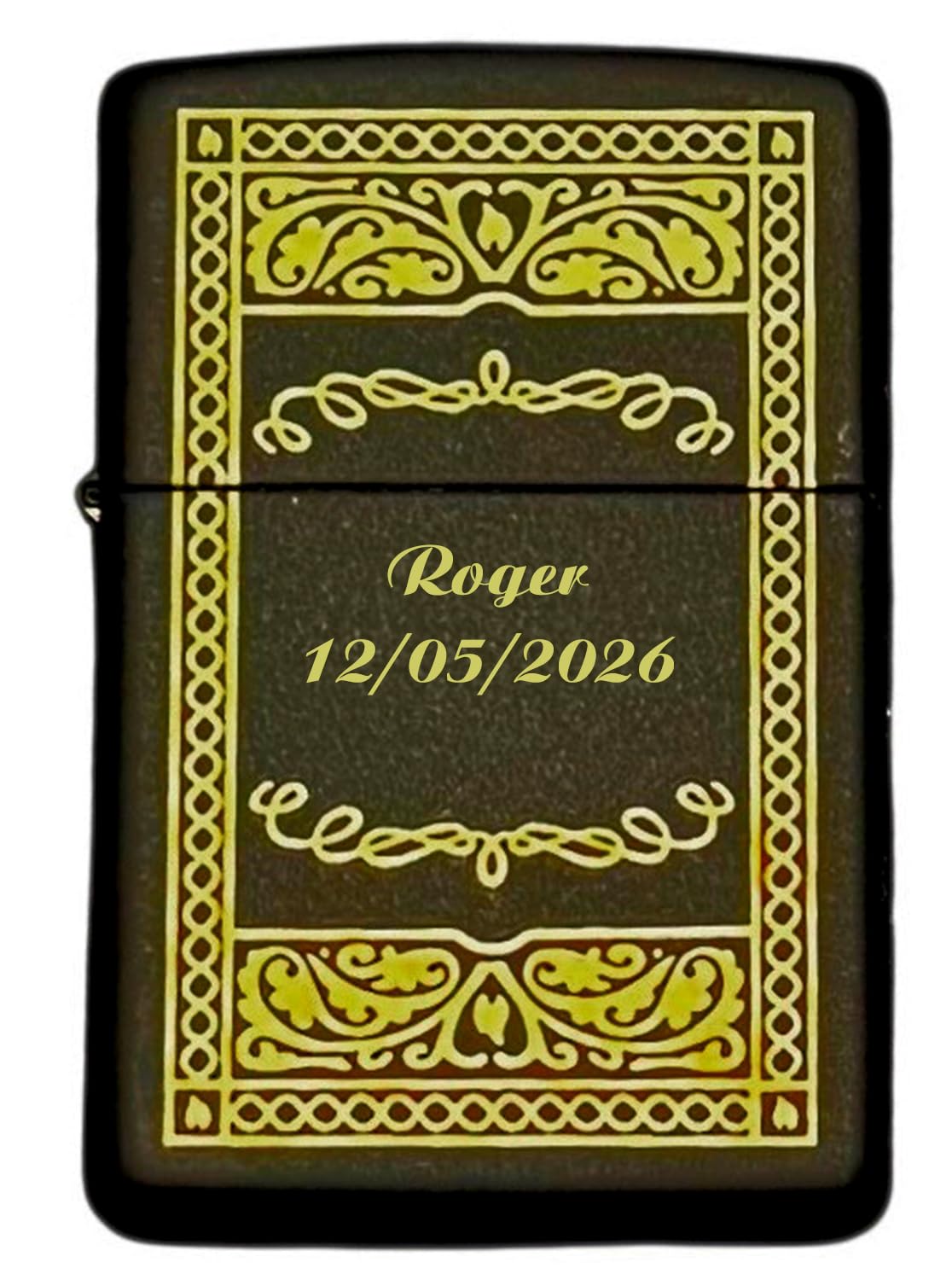 Personalized American Classic Elegant Design Lighter Zippo - Free Engraving - Christmas, Halloween & Valentines Day Gift (Tree)