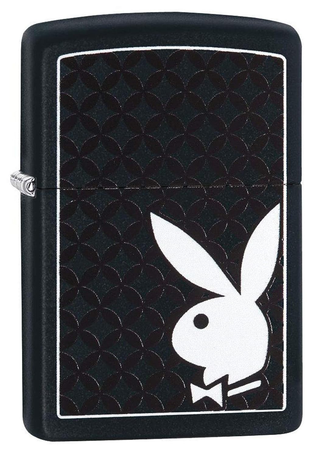 Personalized Zippo Playboy Windproof Lighter Free Engraving - Christmas, Halloween & Valentines Day Gift (Gold)