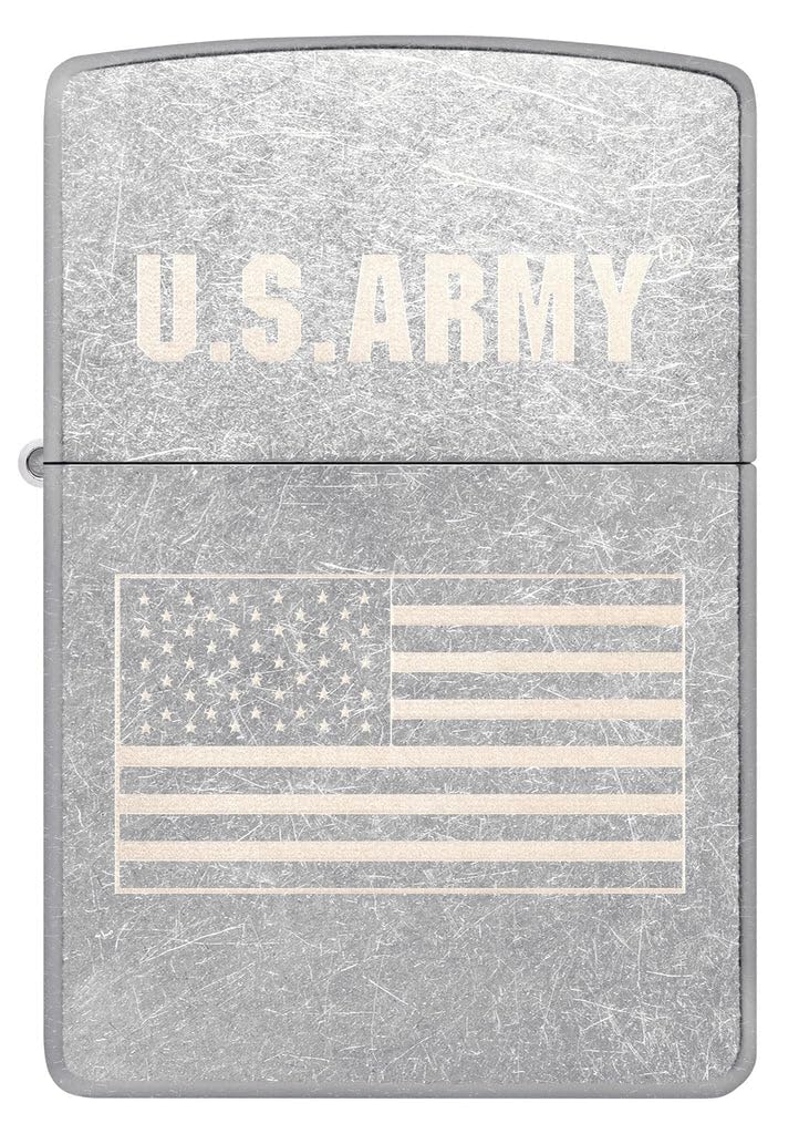 Custom Personalized ZIPPO Classic US Army Windproof Oil Lighter Engraving Christmas, Halloween & Valentines Day Gift (Army GD)